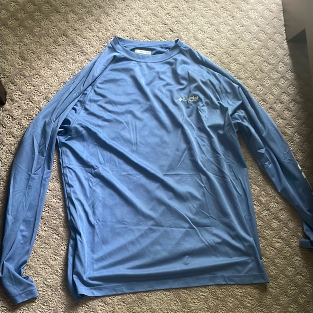 Columbia Light Blue Performance Shirt